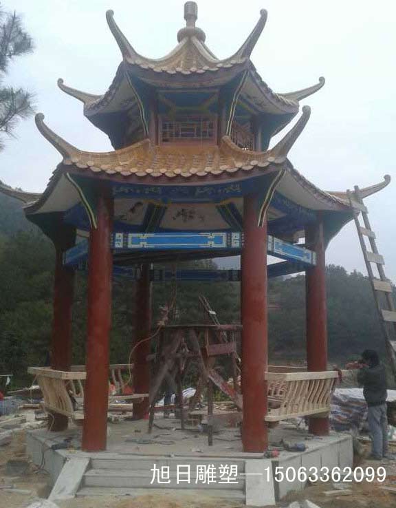 济南六角凉亭