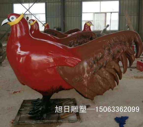 玻璃钢彩绘雕塑