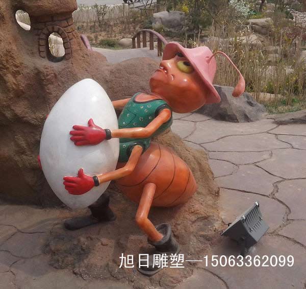 玻璃钢彩绘雕塑