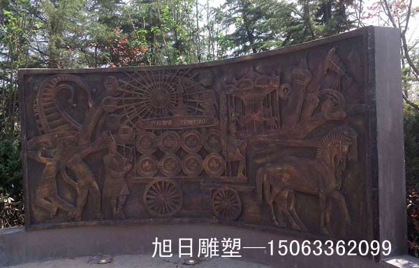 玻璃钢仿黄铜雕塑