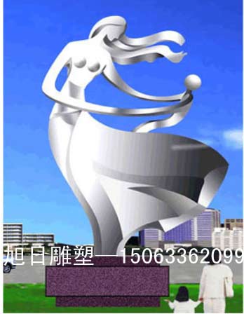 【母爱】不锈钢雕塑