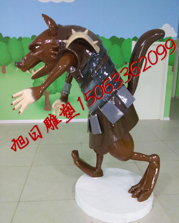 玻璃钢彩绘雕塑