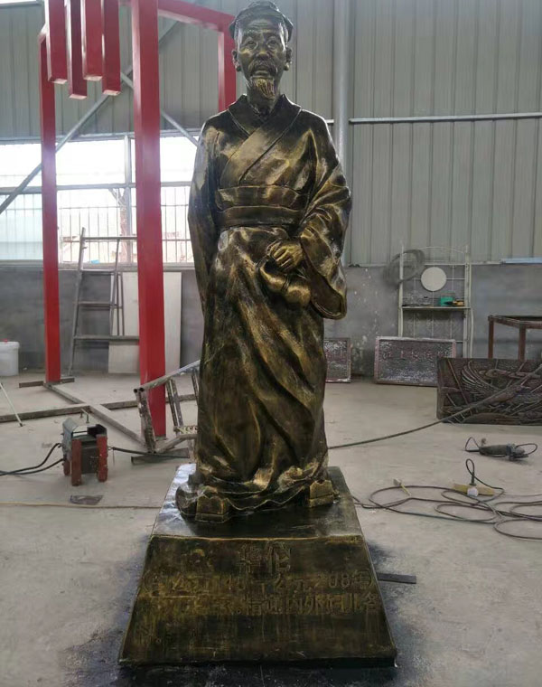华佗玻璃钢雕塑