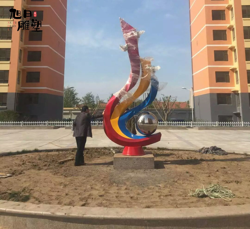 天津不锈钢雕塑304材质贵州6米