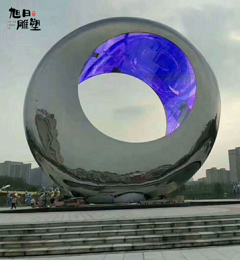 广州不锈钢雕塑304材质高度45米