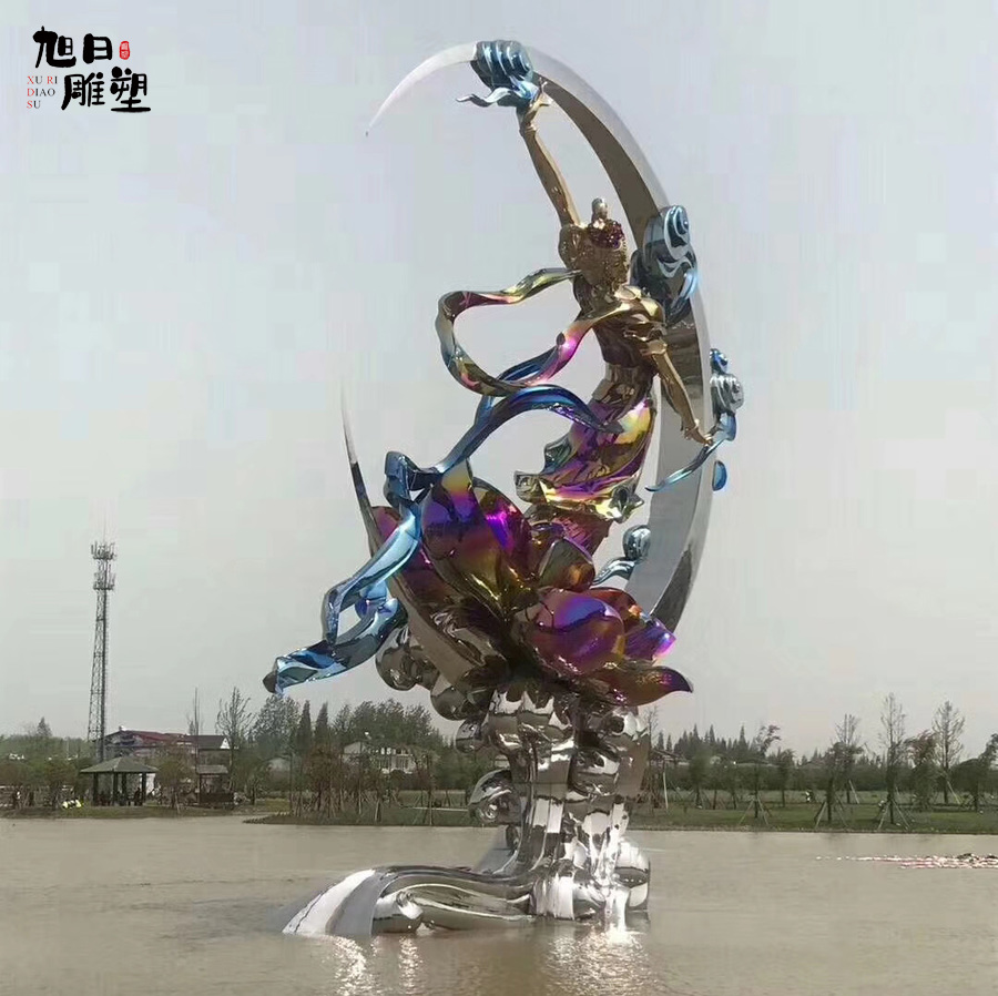 福建不锈钢雕塑304材质高度22米