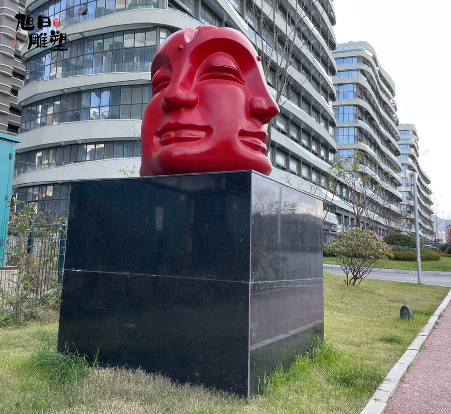 黄岛玻璃钢雕塑高度3米