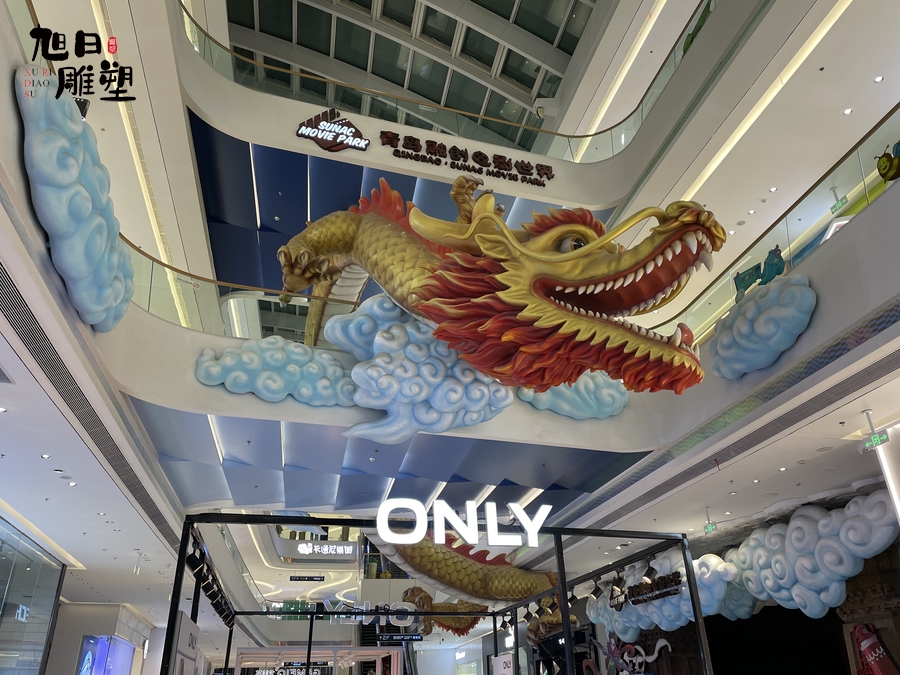 青岛玻璃钢雕塑高度2米